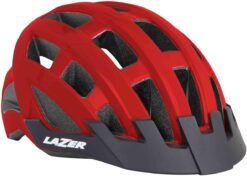 Lazer Compact cykelhjelm - Rød
