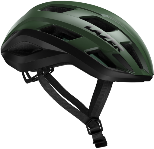 Lazer Strada Kineticore cykelhjelm - Matte Forest Green