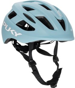 Puky Helmet m. LED - Pastell Blue