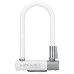 Kryptonite U-lock Kryptolok 2 Mini7 Bøjlelås 8.2x17.8cm Hvid - Cykellås