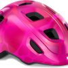 MET Helmet Hooray "Green Buckle" - Pink Hearts